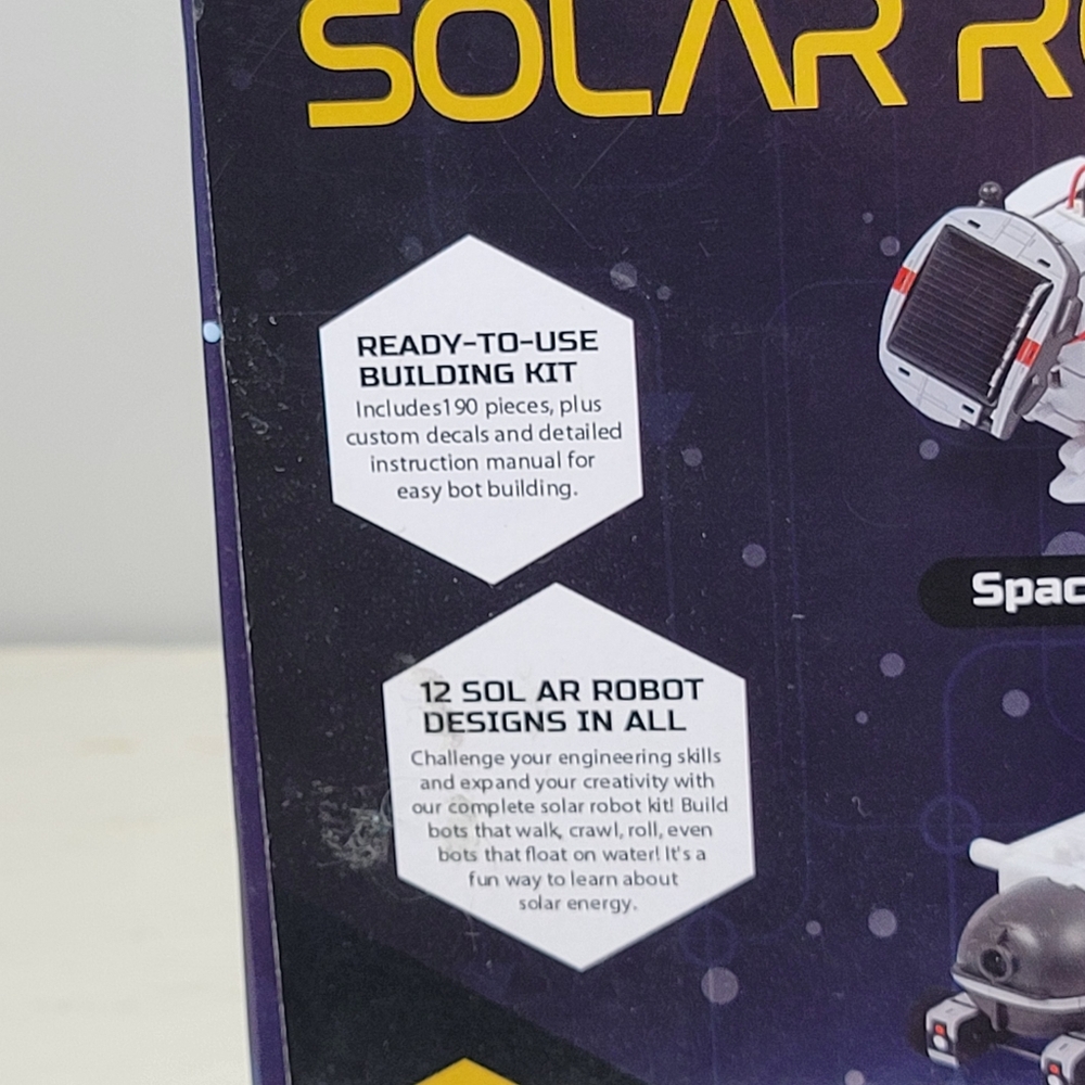 STEM Build and Learn Solar Robot Creation Kit New In Box - Picture 4 of 9